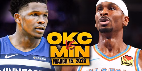 Minnesota Timberwolves vs. Oklahoma City Thunder