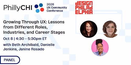 CONFERENCE: Growing Through UX Panel