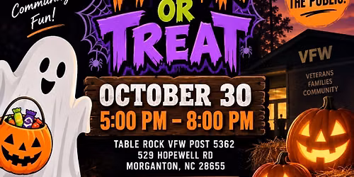 Table Rock VFW 5362 Annual Spooktacular!