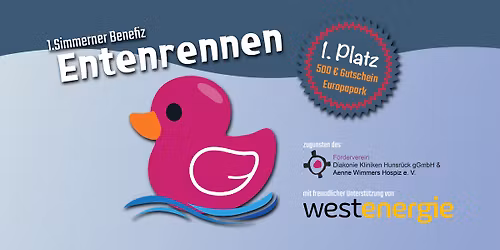 1. Simmerner Benefiz Entenrennen