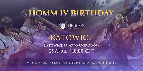 Heroes Orchestra - Koncert muzyki z HOMM3 & HOMM4 [KATOWICE]