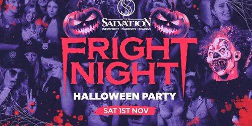SALVATION SATURDAYS: Fright Night \ud83d\udc7b