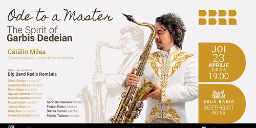 Ode to a Master - The Spirit of GARBIS DEDEIAN 