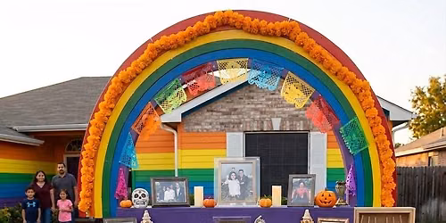 Community Ofrenda\/Altar for Samhain and D\u00eda de los Muertos!