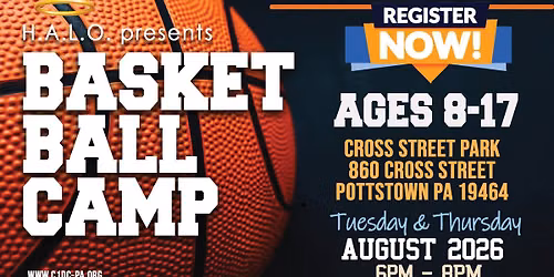 Tue & Thu in Aug 6PM-8PM Basketball Experience @ Cross Street Courts