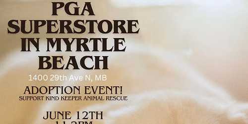 Adoptions @ Myrtle Beach PGA Store