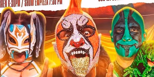 MR IGUANA, LADY MARAVILLA, PSYCHO CLOWN, CENTELLA & MAS