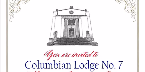 Masonic Special Meeting @ Columbian 7