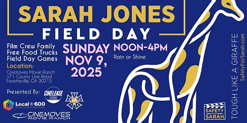 Sarah Jones Field Day 2025