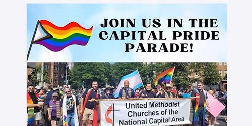 Walk with United Methodists in Capitol Pride Parade