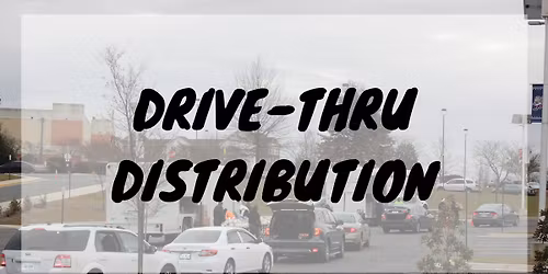 Drive-Thru Distribution @ Livingston Elementary School