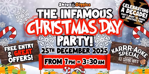 CHRISTMAS DAY AT SHIPS & GIGGLES