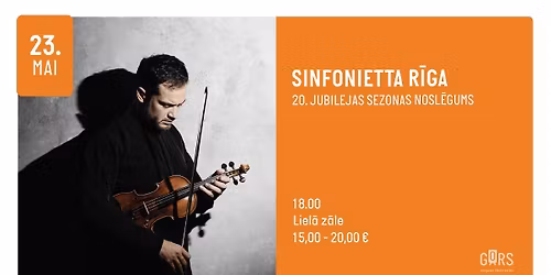 SINFONIETTA R\u012aGA. 20. jubilejas sezonas nosl\u0113gums