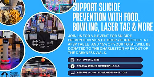 Bowling & Suicide Prevention: Food & Fun for a Good Cause