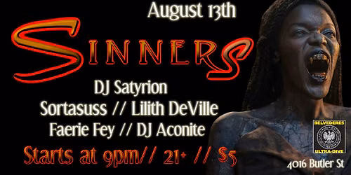 Sinners (August 13th)