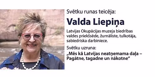 Lavijas proklam\u0113\u0161anas 107. gadadienas svin\u012bbas Kanber\u0101. Latvian Independence day