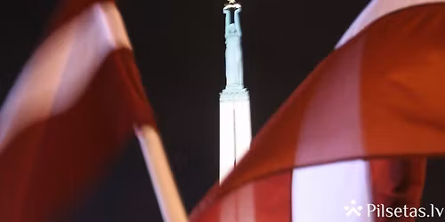 Lavijas proklam\u0113\u0161anas 107. gadadienas svin\u012bbas Kanber\u0101. Latvian Independence day