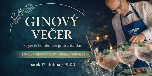 Ginov\u00fd ve\u010der - \u0159\u00edzen\u00e1 degustace