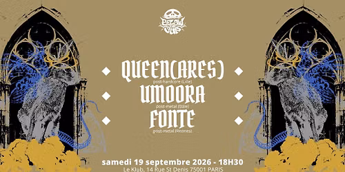Queen(Ares) \u2022 Umoora \u2022 Fonte @ le Klub, Paris