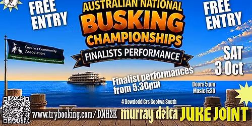 free event: Aust National Busking Championships - Finalist performance