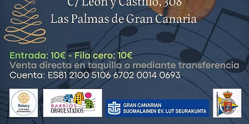 Concierto especial de Navidad Barrios Orquestados