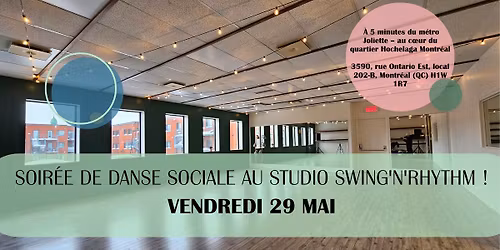 \ud83c\udf38 SOIR\u00c9E DE DANSE SOCIALE SNR - SP\u00c9CIAL PRINTEMPS \ud83c\udf38
