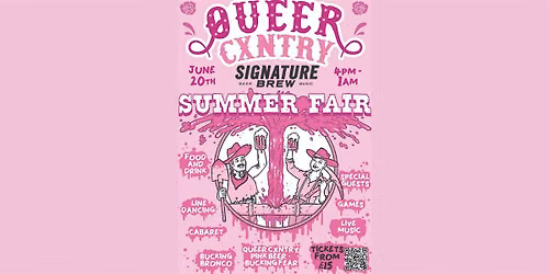 Queer Cxntry Summer Fair!
