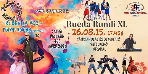 Rueda Rumli 11. T\u00e1nc - Zene - Pezsg\u00e9s - A belv\u00e1rosban