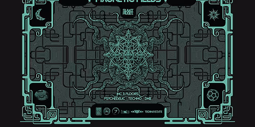 Magnetic Fields | 3 Floors, Psychedelic - Techno - Drum&Bass