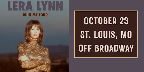 An Evening with Lera Lynn (Seated Show - Limited Capacity)