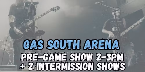 90s Grunge Night at Gas South Arena for ATL Gladiators hockey game!