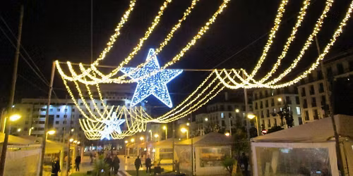 Caminhando na Rota das Luzes de Natal