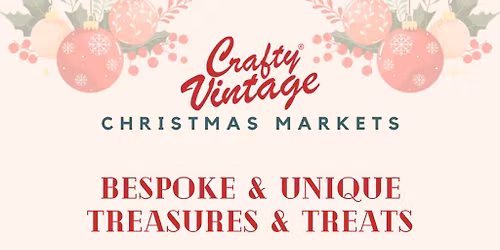 Crafty Vintage Christmas Markets : Crow Wood Hotel & Spa