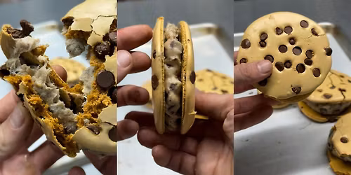Chocolate Chip Cookie Macaron baking class