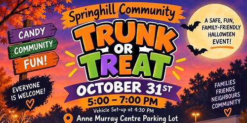 Trunk or Treat - Springhill