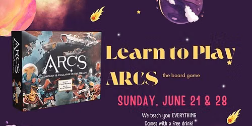 Learn to Play The Board Game ARCS