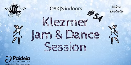 Klezmer "Jam & Dance" Session - OAKJS #54