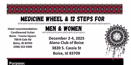 Medicine Wheel for Men and Women