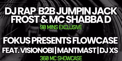 Underground Routes - DJ Rap B2B Jumpin Jack Frost & MC Shabba D