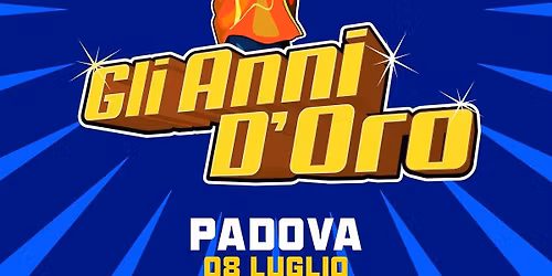 Gli Anni D'oro \u2022 Max Pezzali LIVE @Stadio Euganeo Padova