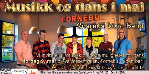 Musikk og dans i mai - med Snar\u00f8ya Dixie Band