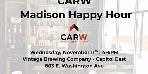 Madison Happy Hour - Vintage Brewing Company