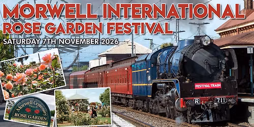 Morwell Rose Garden Festival - Saturday 7th November 2026