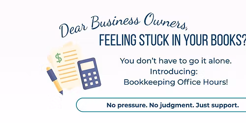 Snow Business Solutions Presents: Bookkeeping Office Hours