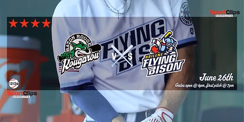 Baton Rouge Rougarou vs. Abilene Flying Bison