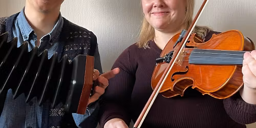 Kurs i irl\u00e4ndsk folkmusik med Elliott Hall och Ida Eriksson