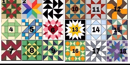 Barn Quilt Workshop at Lavender Rose in Eureka
