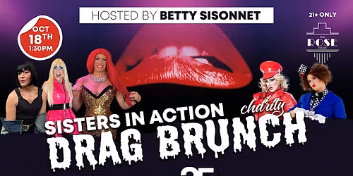 Sisters in Action Charity Drag Brunch - Oct 18 2026