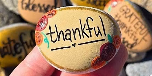 Gratitude Stones: A Teacher Wellness Art Workshop