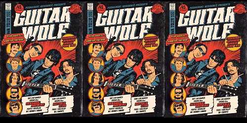 Guitar Wolf (Japan) @ Seasonal Brewing - Perth